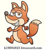 ציור היתולי, שועל