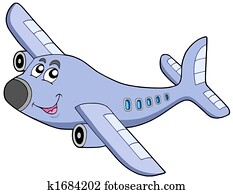 Cartoon airplane Cartoon airplane