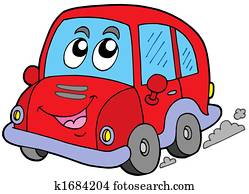 Cartoon car Cartoon car