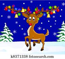 Deer cartoon Deer cartoon