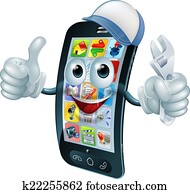 handy, reparatur, zeichen handy, reparatur, zeichen