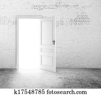 open door in room open door in room