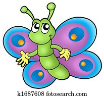 Small cartoon butterfly Small cartoon butterfly