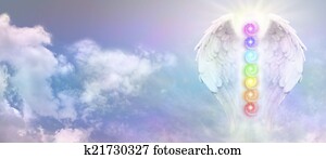 מלאך, ראיקי, כנפיים, ו, שבעה, צ'אקראס