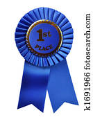 Blue Ribbon Award (with clipping path) Blue Ribbon Award (with clipping path)