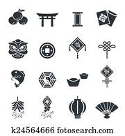 Chinese New Year Icons Chinese New Year Icons