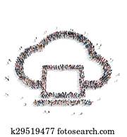 group people shape cloud group people shape cloud