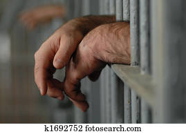 man in prison