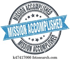 mission accomplished round grunge ribbon stamp mission accomplished round grunge ribbon stamp
