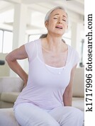 Woman With Back Pain Woman With Back Pain