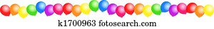 balloon border balloon border