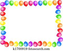 balloon border balloon border