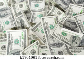 dollars. money background