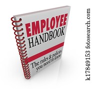 empregado, manual, regras, Policies, seguir, no trabalho, diretrizes