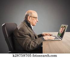 Webcam distant family