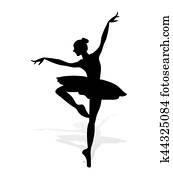 dancer silhouette dancer silhouette