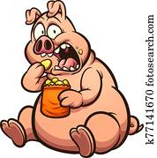 Fat pig Fat pig