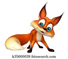 fun Fox funny cartoon character fun Fox funny cartoon character