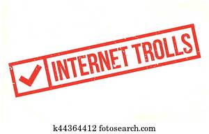 internet, trolls, sello de goma