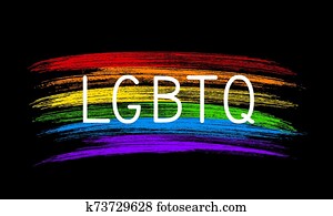 LGBTQ pride lettering on grunge brush strokes texture rainbow flag. LGBT community banner or poster. Symbol gay pride. International Day Against Homophobia vector illustration. LGBTQ pride lettering on grunge brush strokes texture rainbow flag. LGBT community banner or poster. Symbol gay pride. International Day Against Homophobia vector illustration.