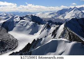 Mountain Peaks - Himalaya, India Mountain Peaks - Himalaya, India