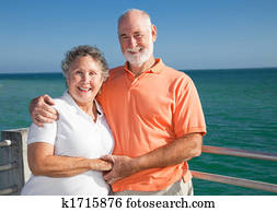 Senior Couple on Vacation