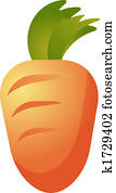 Carrot vegetable icon Carrot vegetable icon