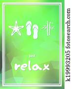 relax poster relax poster