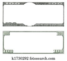 blank money background