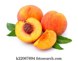 Peach fruits Peach fruits