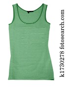 sleeveless sports shirt