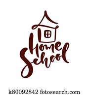 begriff, von, hause ausbildung, logo., vektor, kehren schule zurück, sch?nschrift, schriftzug, text, und, haus, icon., für, studieren, hause, online., abbildung, emblem, von, bildung begriff, von, hause ausbildung, logo., vektor, kehren schule zurück, sch?nschrift, schriftzug, text, und, haus, icon., für, studieren, hause, online., abbildung, emblem, von, bildung