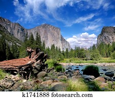 El Capitan View in Yosemite Nation Park