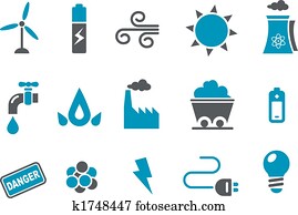 energie, symbol, satz