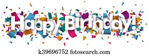 Happy Birthday Confetti Happy Birthday Confetti