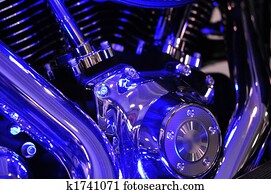 Motorbike engine blues Motorbike engine blues