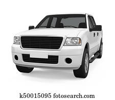 Pickup Truck Isolated Pickup Truck Isolated