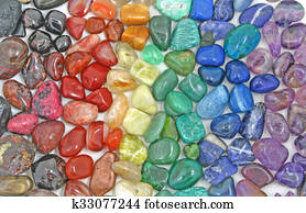 Rainbow Crystal tumbled stones Rainbow Crystal tumbled stones