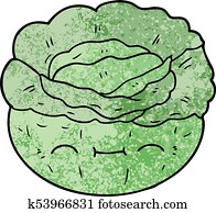 Cabbage Clipart | u13627720 | Fotosearch