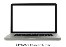 Laptop isolated on white Laptop isolated on white