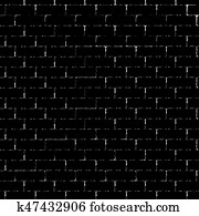 schwarz, ziegelmauer, silhouette schwarz, ziegelmauer, silhouette