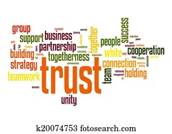 信任, 詞, 雲