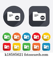 borrar, documento, carpeta, signo., contabilidad, binder.