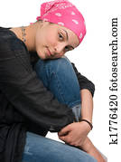 peito, câncer, sobrevivente