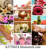 spa, colagem