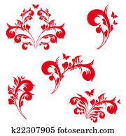 art deco swirls art deco swirls