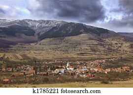 Mountain village