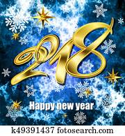 New year 2018 New year 2018