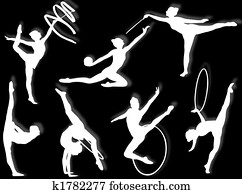 Rhythmic gymnastics exercises Rhythmic gymnastics exercises