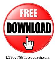 free download button red free download button red